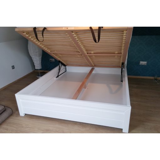 Lisboa - hárs ágykeret ágyneműtartóval 180x200 cm