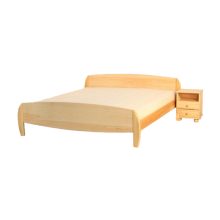 Luca - bükk ágykeret ágyneműtartóval 200x200 cm