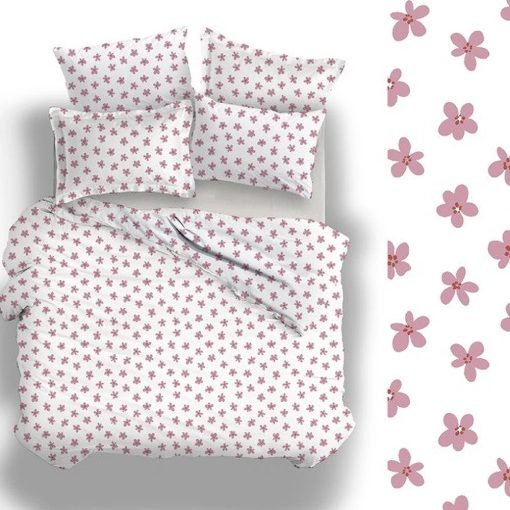 Naturtex 3 részes pamut- szatén ágyneműhuzat - Blossom