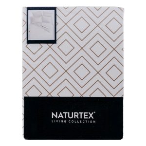 Naturtex 3 részes pamut- szatén ágyneműhuzat - Caramel