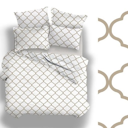 Naturtex 3 részes pamut- szatén ágyneműhuzat - Desert