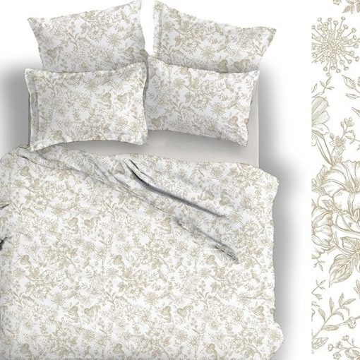 Naturtex 3 részes pamut- szatén ágyneműhuzat - Margaret