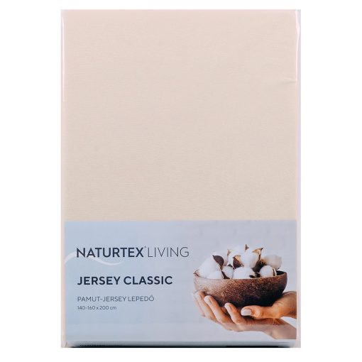 Naturtex Jersey gumis lepedő Peach