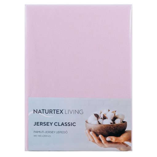 Naturtex Jersey gumis lepedő Pink