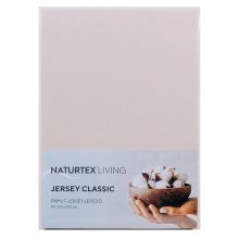 Naturtex Jersey gumis lepedő Sand  90-100x200 cm