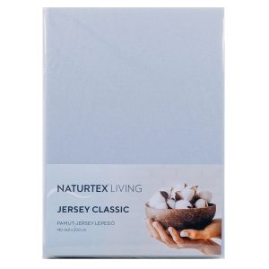 Naturtex Jersey gumis lepedő Sky Blue