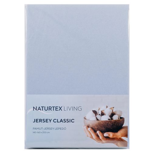 Naturtex Jersey gumis lepedő Sky Blue