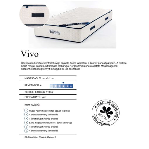 Rottex Allegro Vivo matrac