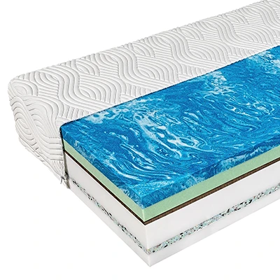 SleepSentry Fitness-M Memo Cool matrac szerkezete