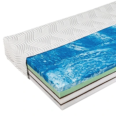 SleepSentry Fitness Memo Cool matrac szerkezete